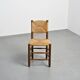 Pair of Bauche model chairs by Charlotte Perriand, circa 1950