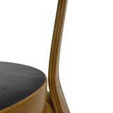 Chaise vintage modèle 65 par Alvar Aalto pour Artek (Linoléum noir)