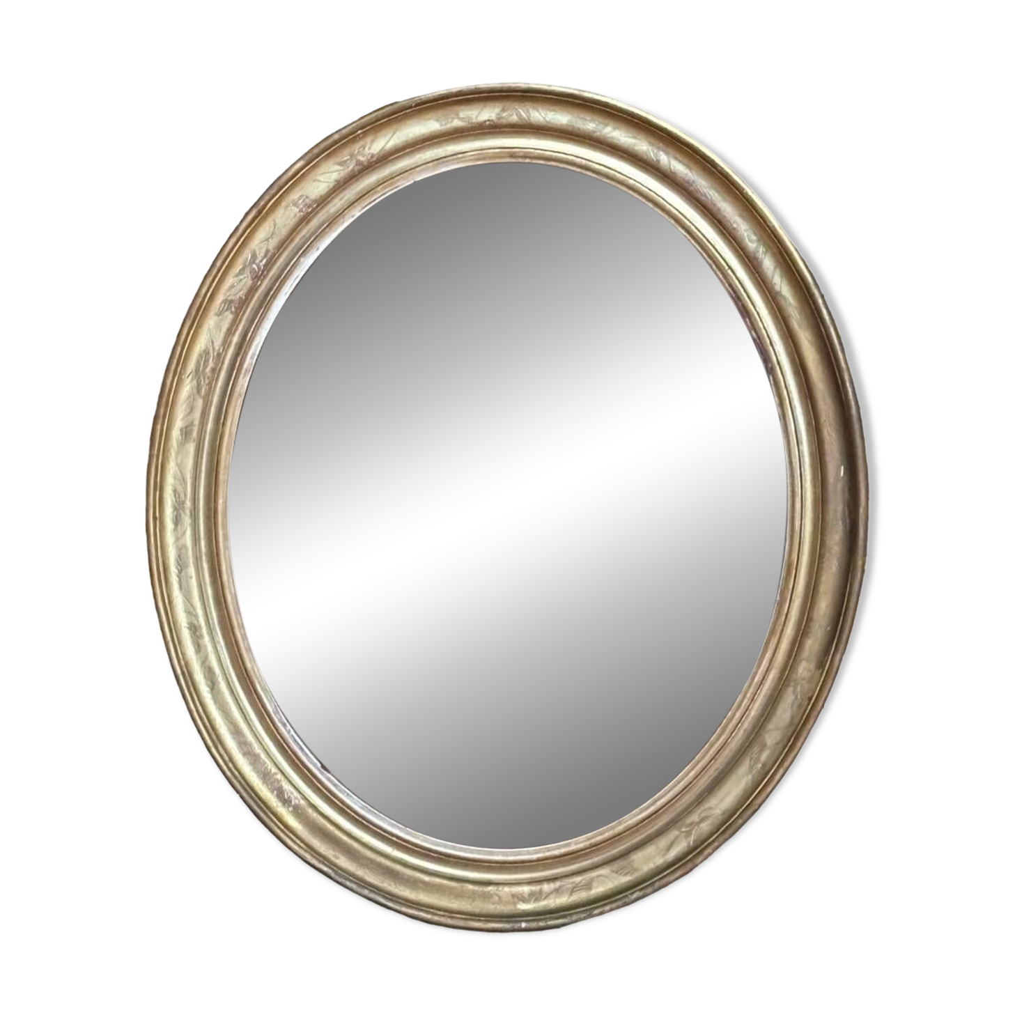 Louis philippe oval mirror