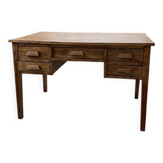 1950s oak desk