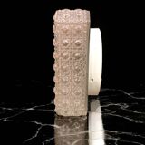 Square glass flush mounting ceiling light lamp