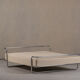 Vintage “Kromvik” king chrome bed by Knut Hagberg for IKEA, Sweden 1980s