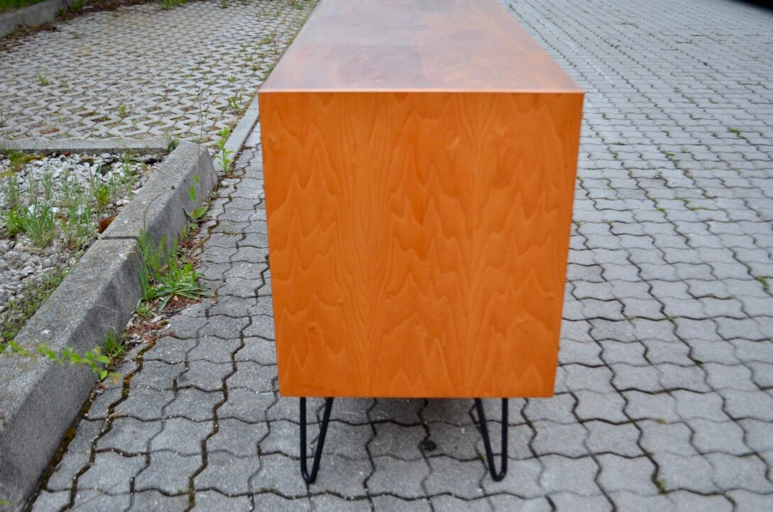 MID Century A.M.T Sideboard Germany Cabinet Walnut Minimalist