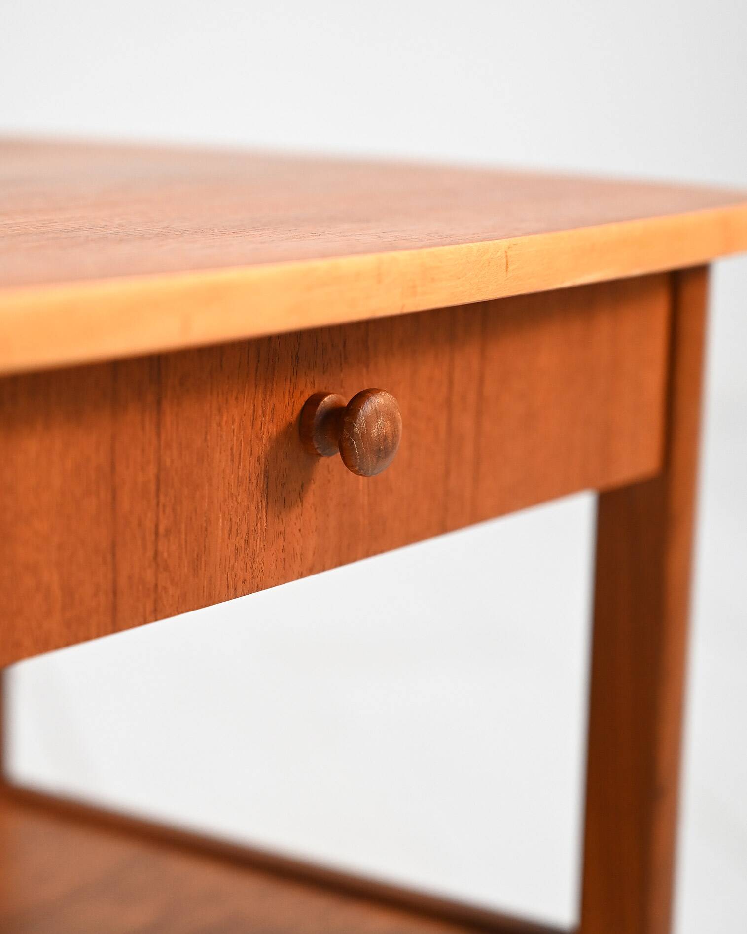 Scandinavian teak bedside table, 1960s