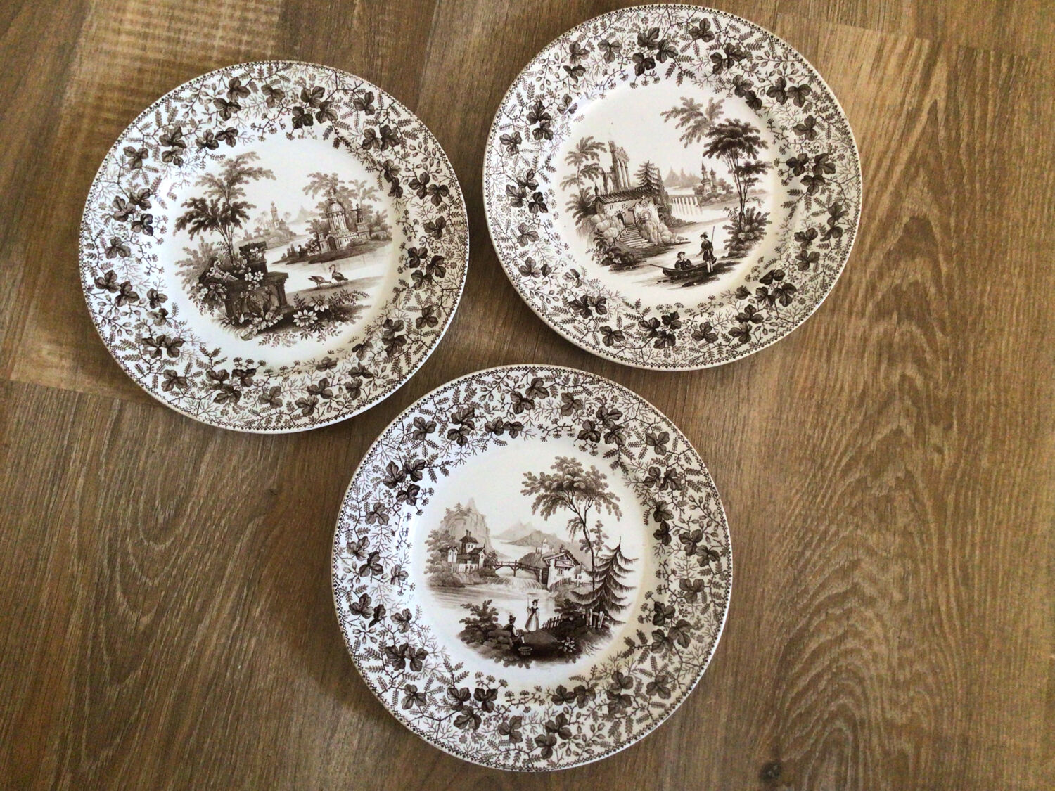 Set of 3 plates collection