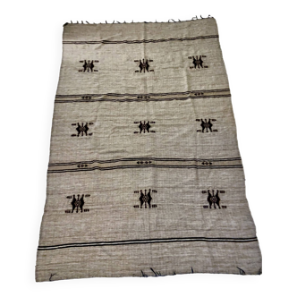 Handmade tunisian wool rug