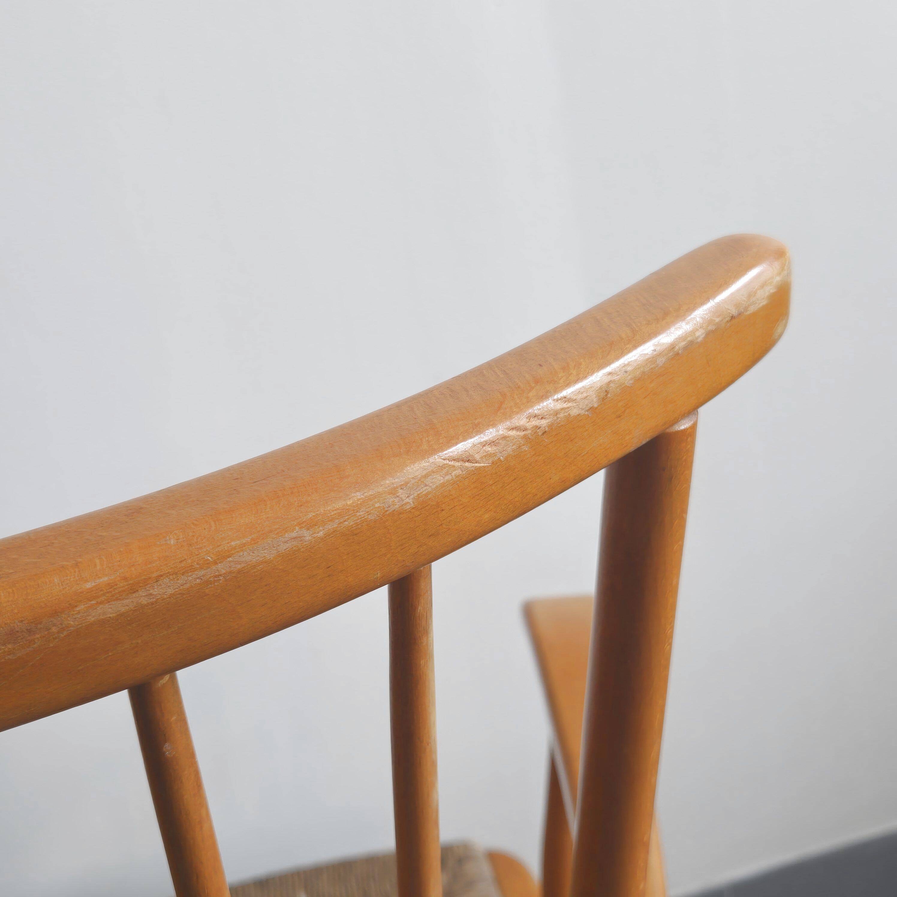 Vintage armchair by Arno Lambrecht for WKS Möbel 1950