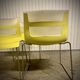 Chaises design jaune et chrome Chaise - Otto B&B Italia– vintage / déc