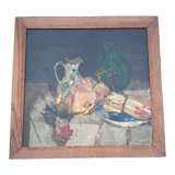 Oil on cardboard by H.Hudertmark 1939