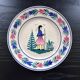 Old plate signed HB Quimper