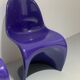 Vintage chair in purple by Verner Panton for Bayer, 1960s