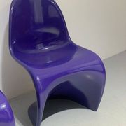 Vintage chair in purple by Verner Panton for Bayer, 1960s