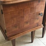 Pair of vintage bedsides