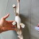 Italian ceramic leopard sculpture