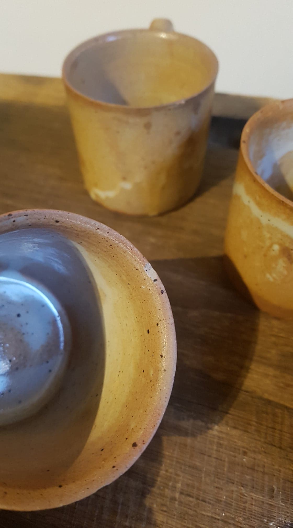 Lot de 4 tasses en grès