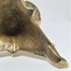 Pair of tripod lamps gilded bronze fondeur Poussielgue-Rusand