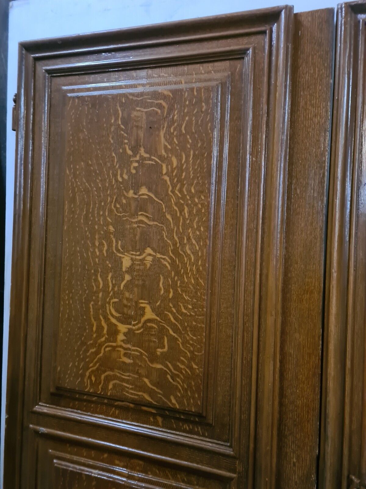 Oak closet doors