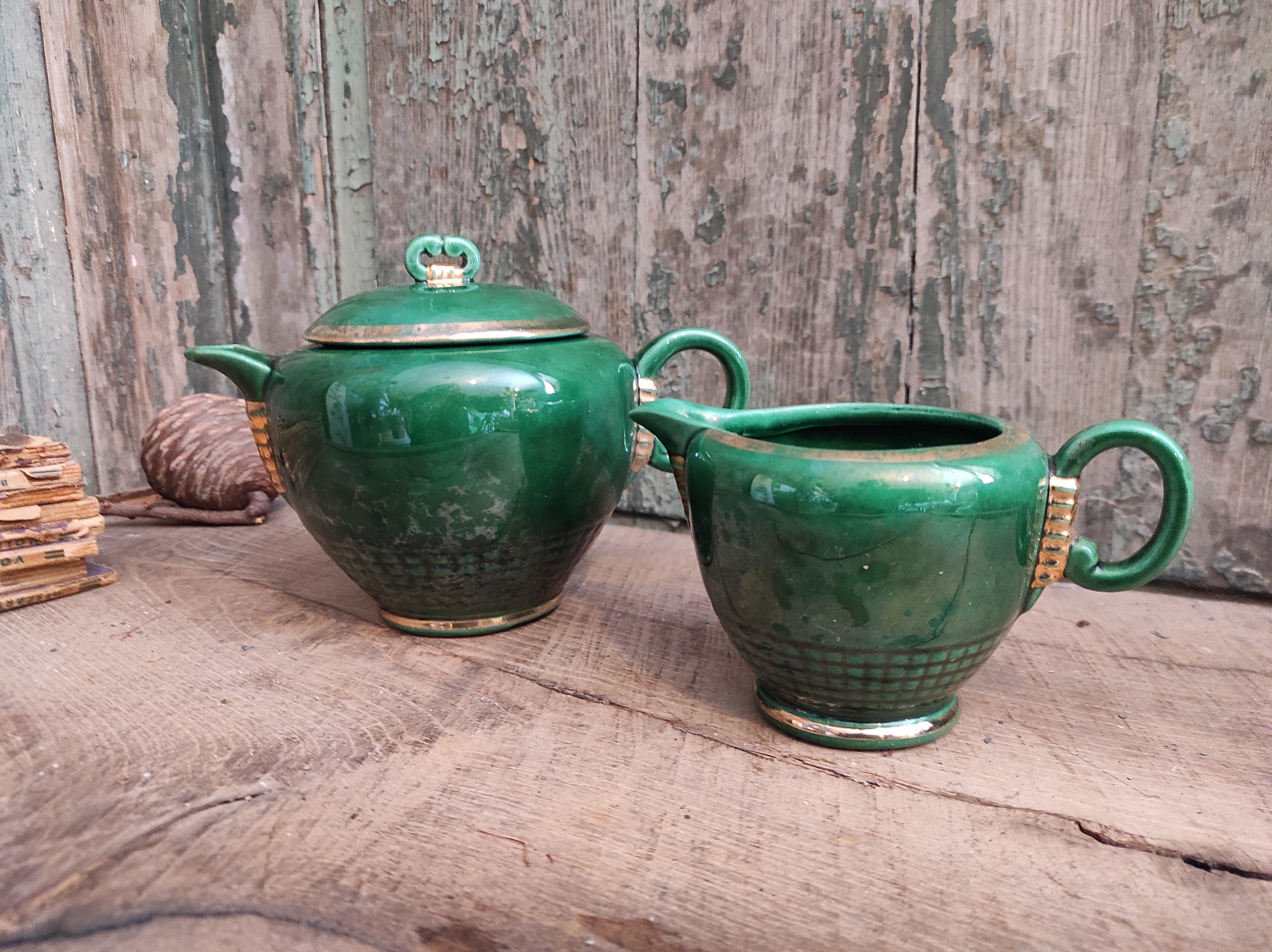 Vintage Saint Clément tea set