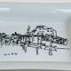 Limoges porcelain catchall - Raoul Dufy design - 1968 edition
