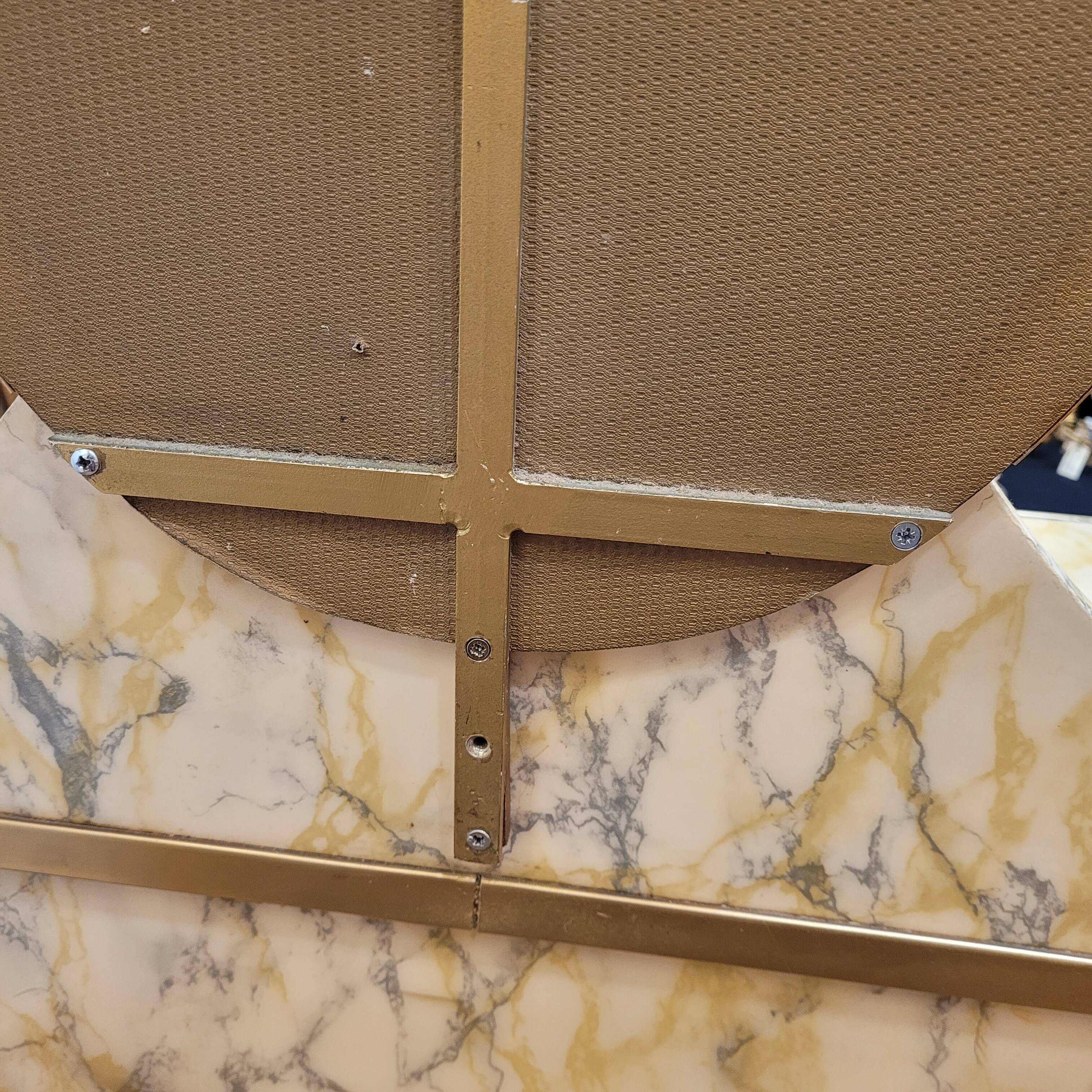 Art Deco dresser, parchment, mid-century, 50s – Italy