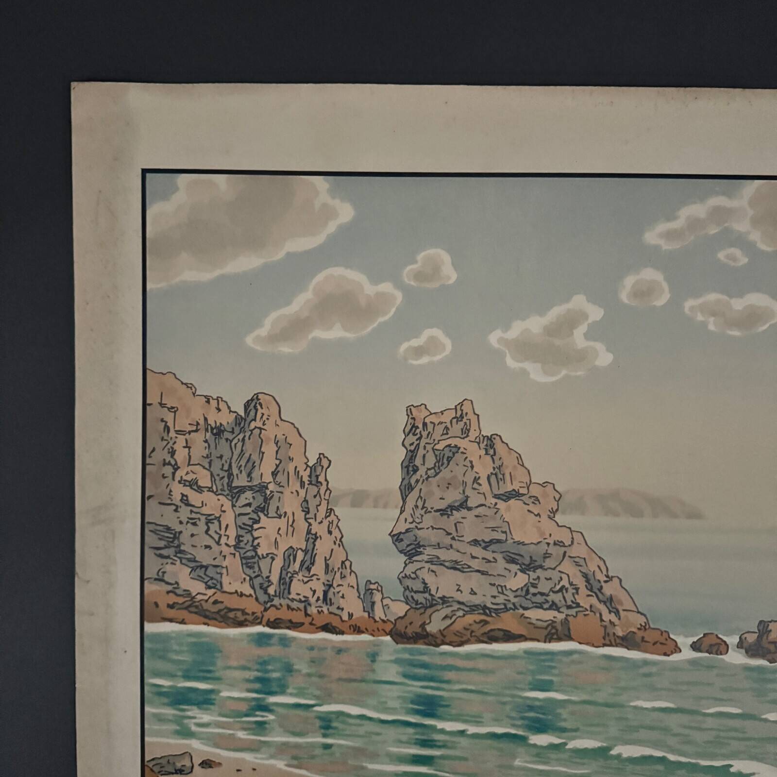 Lithograph by Henri Rivière Aspects of Nature - The Sea