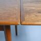 Table à manger en teck par Georg Petersens. Danemark, années 1960.