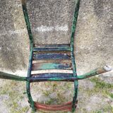 Iron garden chair