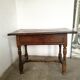 18th century oak farm table