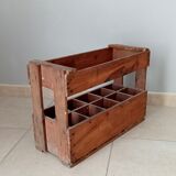 Old bottle rack