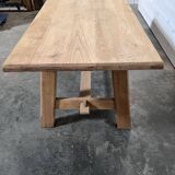 Faded oak table