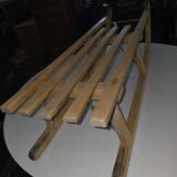 Luge vintage en bois