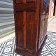 Antique Louis XIII wardrobe, diamond points