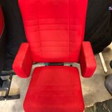 Red cinema armchairs