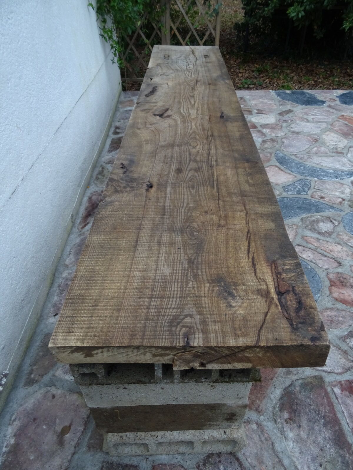 Ancient oak workbench 3 m 20