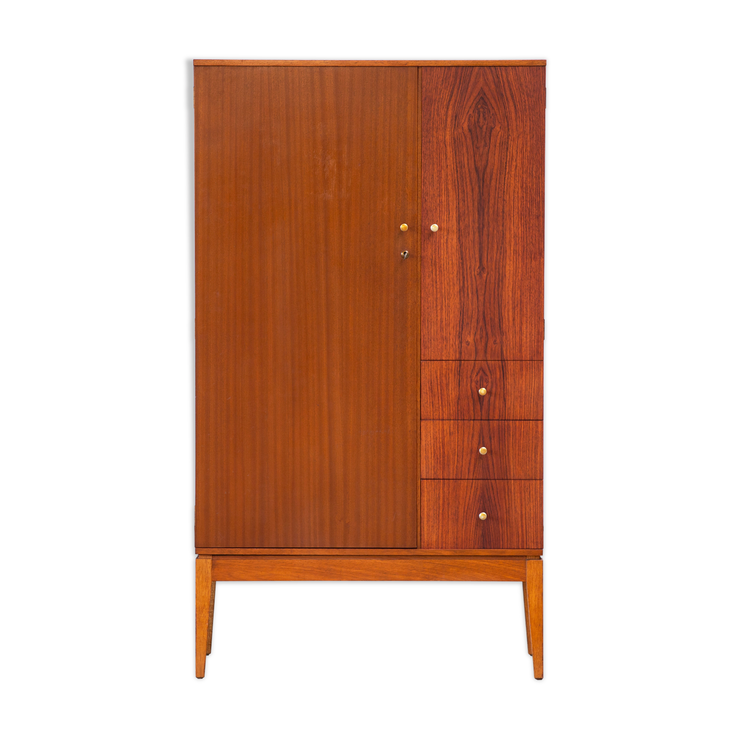 Armoire scandinave en teck et palissandre 1960 Selency