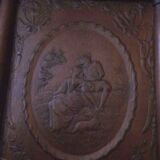 Miroir mural biseauté double face Ancien