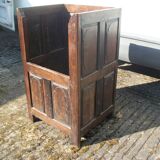 Coffre à bois ancien