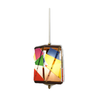 Italian pendant lamp Alfaplex 1950