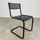 80s perforated metal Cantilever chair
