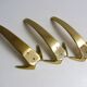 Vintage Carl Auböck Design Wall Hooks, Double Coat Hook
