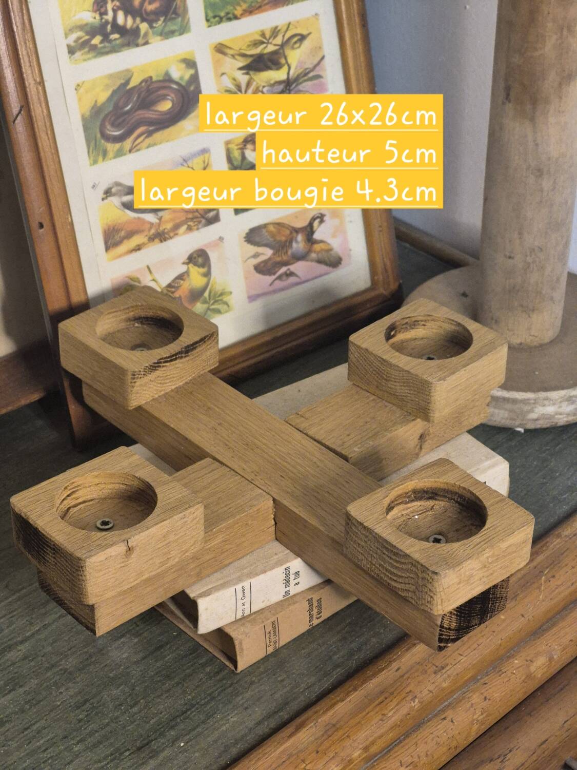 Scandinavian candle holders