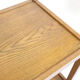 Light wood service and removable top from the 60s and 70s.