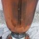 Art Deco tulip lamp in copper metal, 42.5cm from the 1930s.