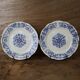 2 Old Longchamp BELLA iron earth plates, 19th century