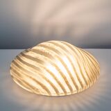 glass ceiling lights by Peill & Putzler, Germany, 1970s.