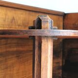 Vintage wooden corner shelf