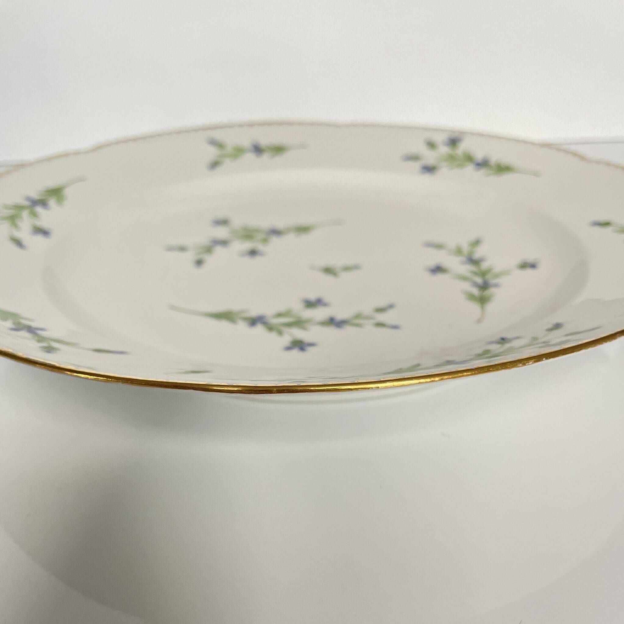 Porcelain Plate of the Count of Artois | Barbeaux | Late 18th Century