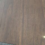 Regency style mahogany dining table with 2 extensions