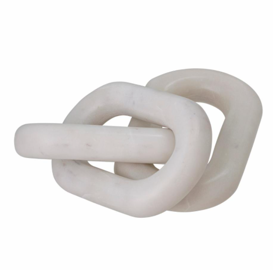 White marble sculpture