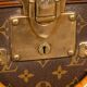 Vintage 20thC Louis Vuitton Suitcase In Monogram Canvas, France